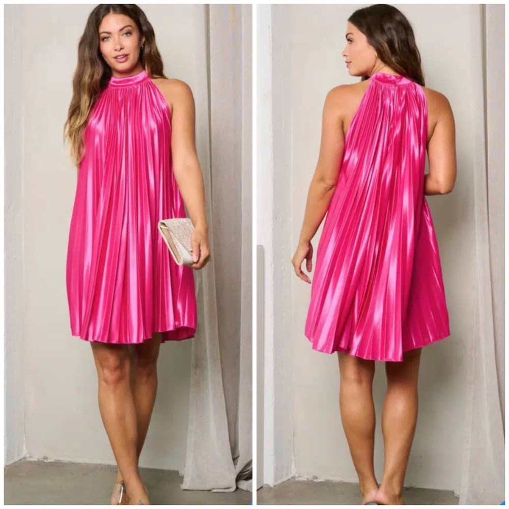Fuscia dress